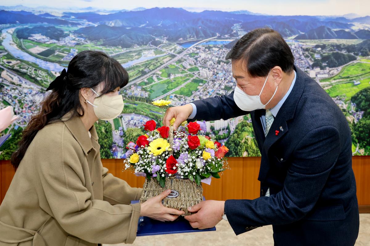 모범 보육시설 종사자 표창 수여