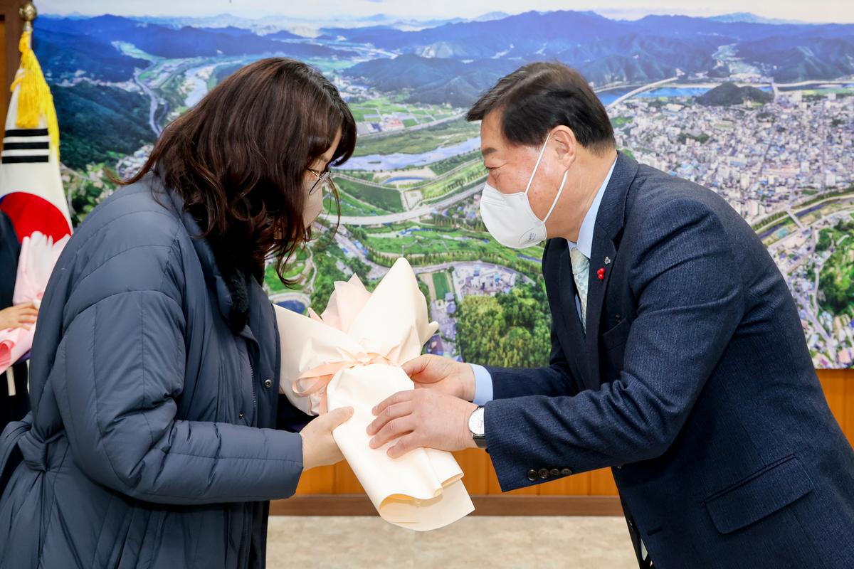 모범 보육시설 종사자 표창 수여