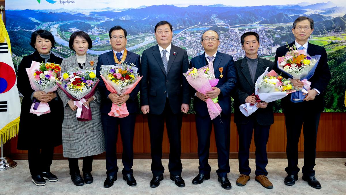 2022년 하반기 퇴직공무원 정부포상 전수
