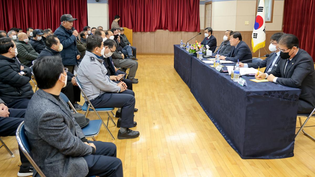 가야,야로,묘산면군민과의 대화
