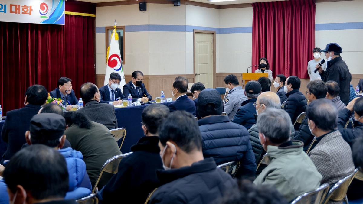 가야,야로,묘산면군민과의 대화