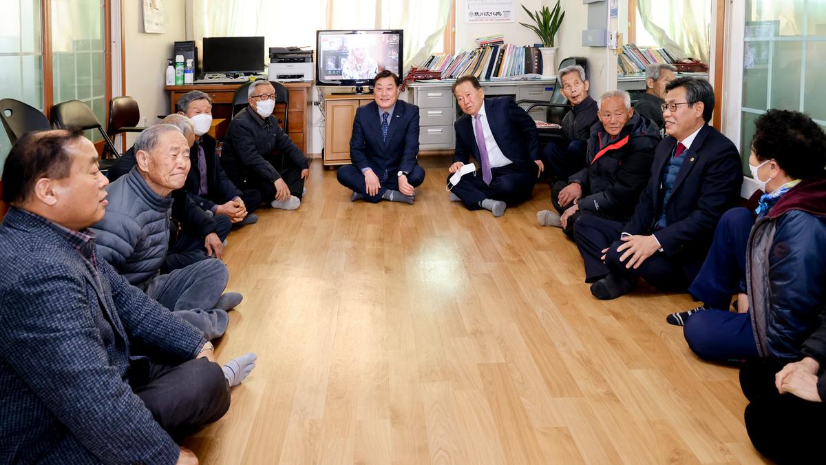 가야,야로,묘산면군민과의 대화