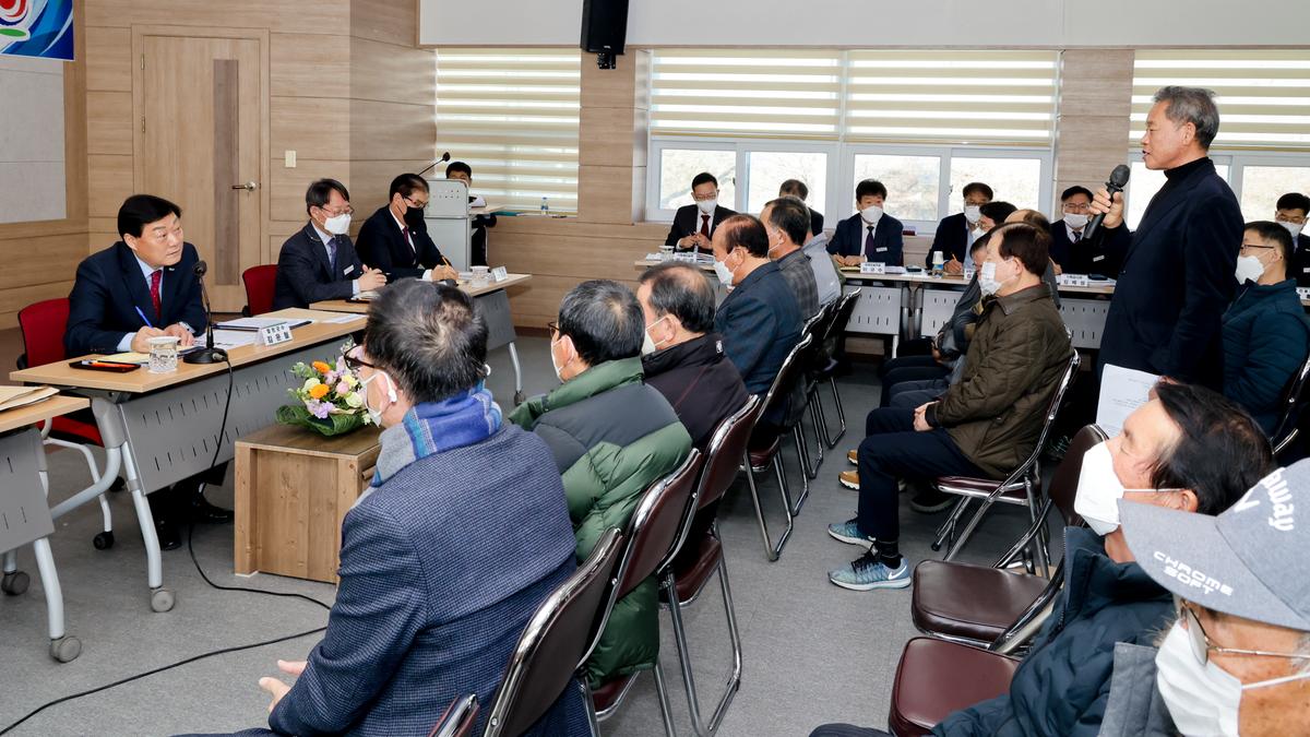 봉산,용주,대병면 군민과의 대화