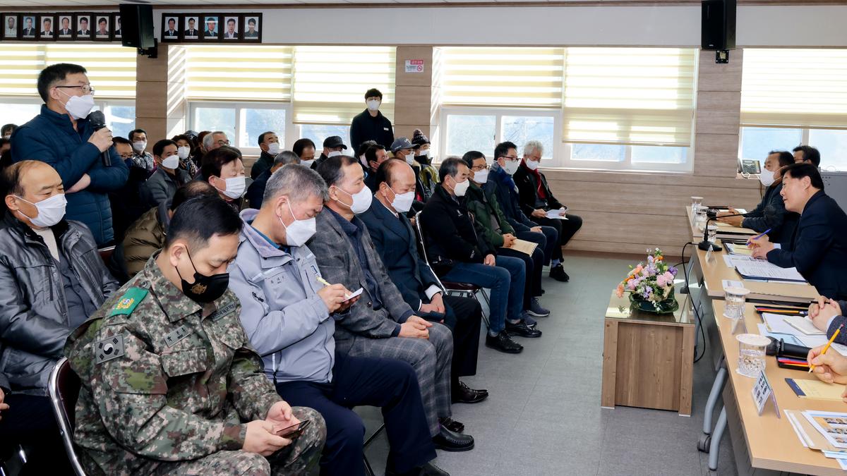 봉산,용주,대병면 군민과의 대화