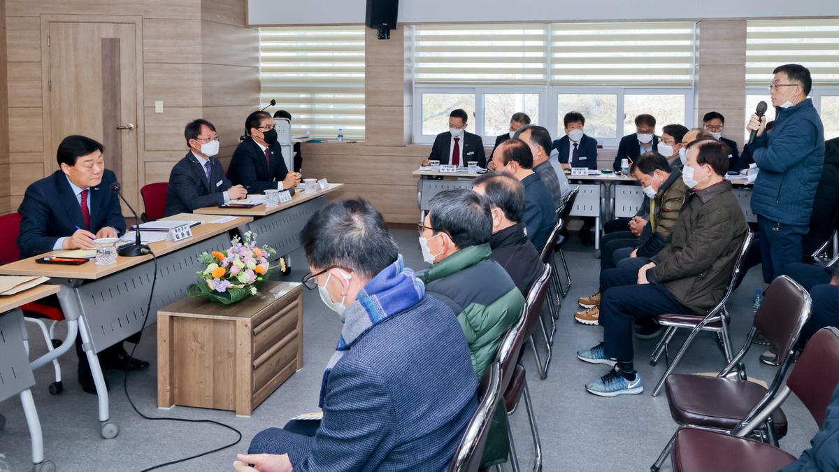 봉산,용주,대병면 군민과의 대화