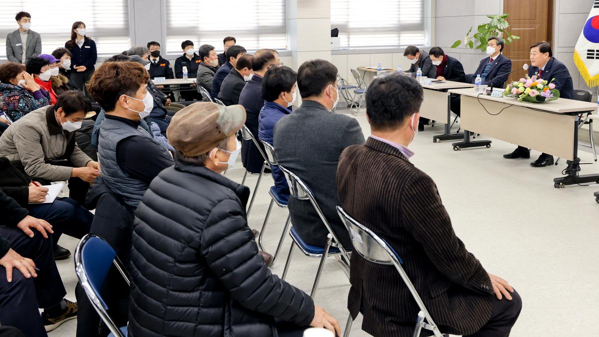 봉산,용주,대병면 군민과의 대화