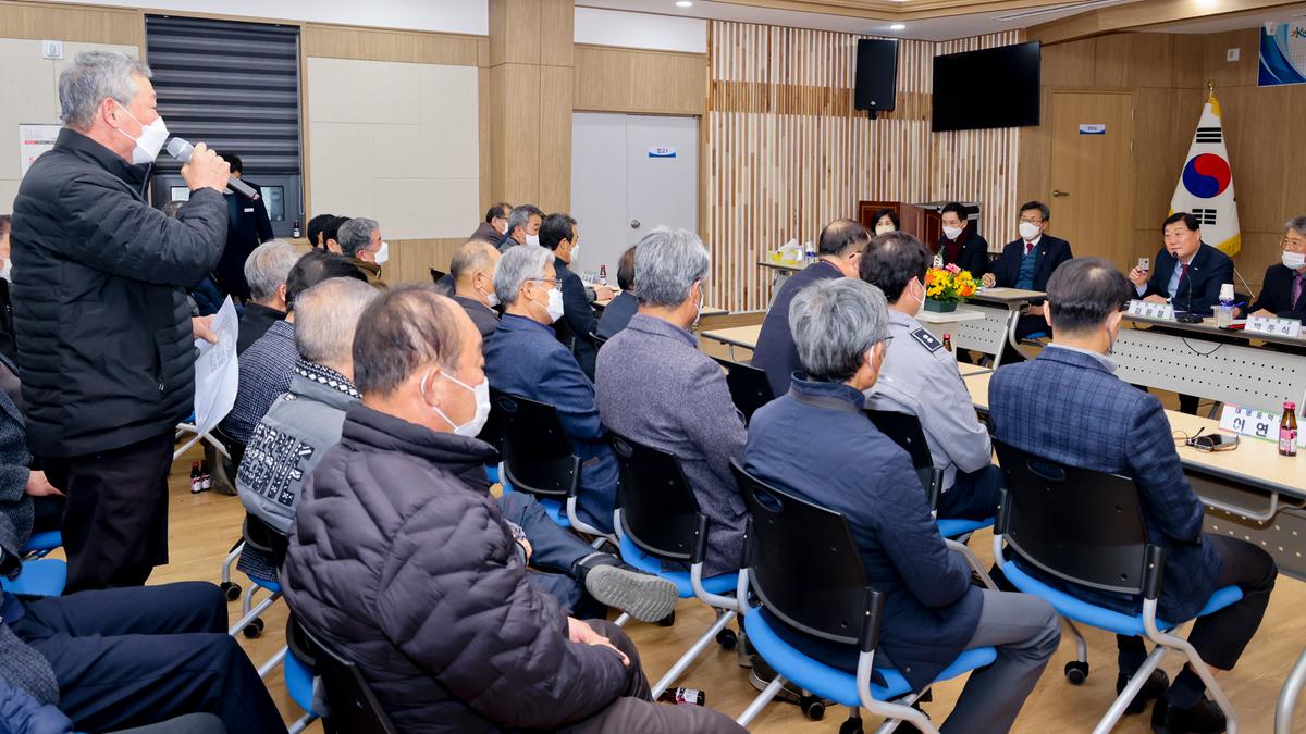 봉산,용주,대병면 군민과의 대화