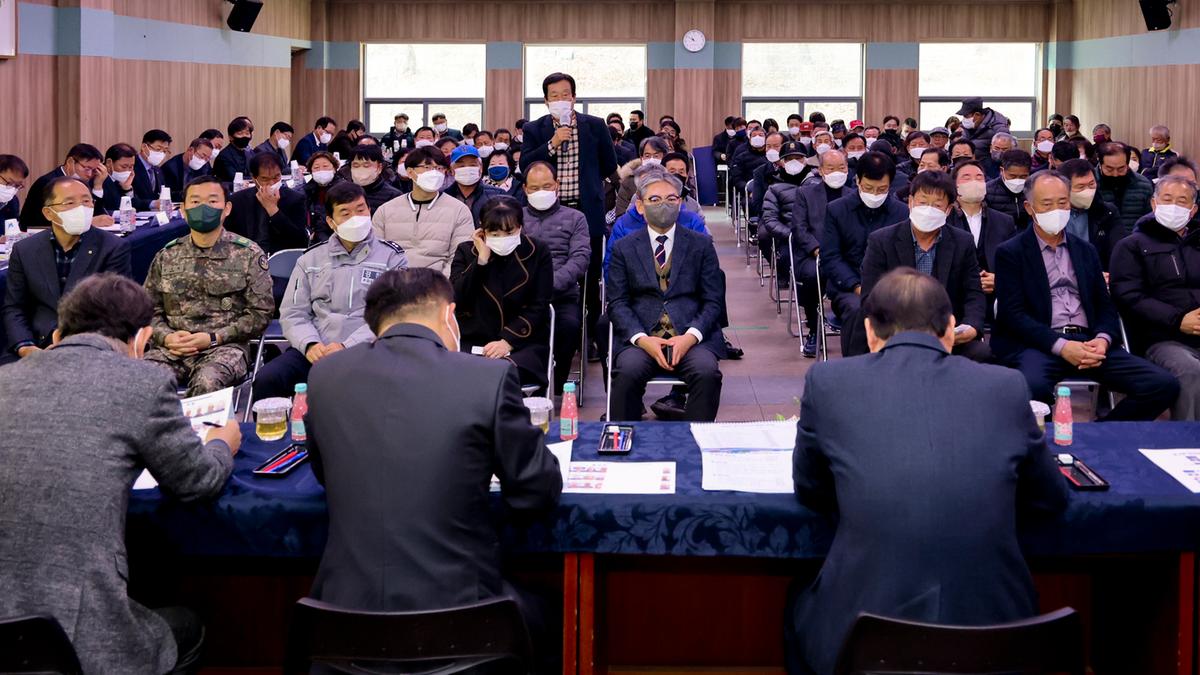 율곡,초계,적중면 군민과의 대화