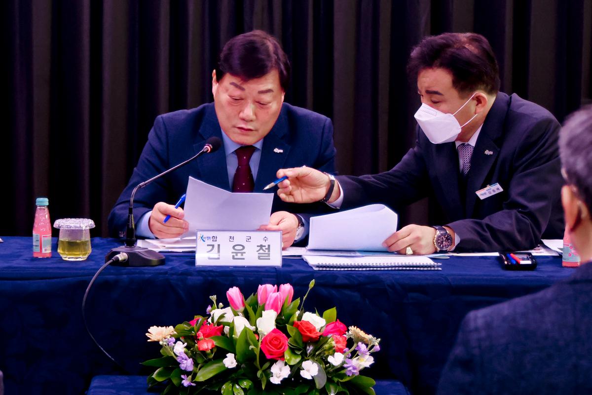 율곡,초계,적중면 군민과의 대화