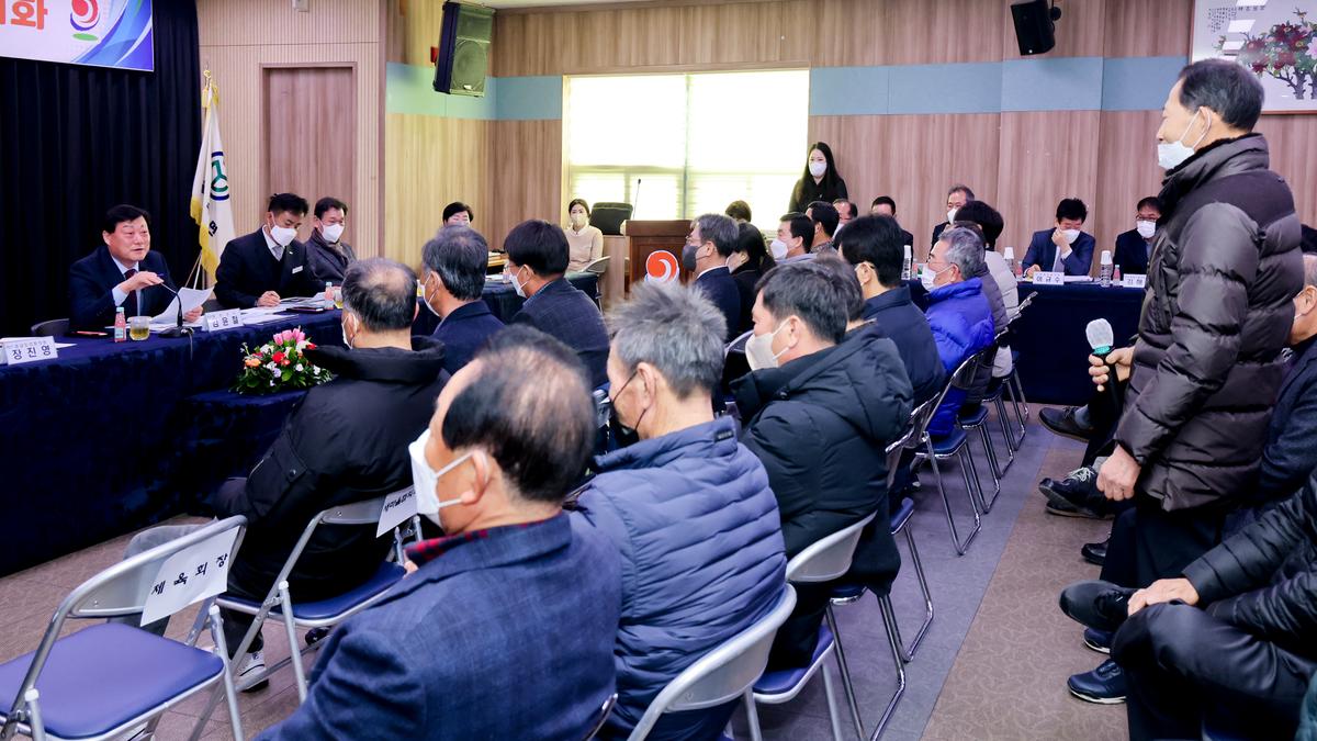 율곡,초계,적중면 군민과의 대화