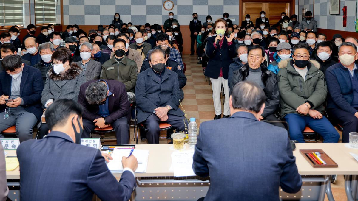 율곡,초계,적중면 군민과의 대화