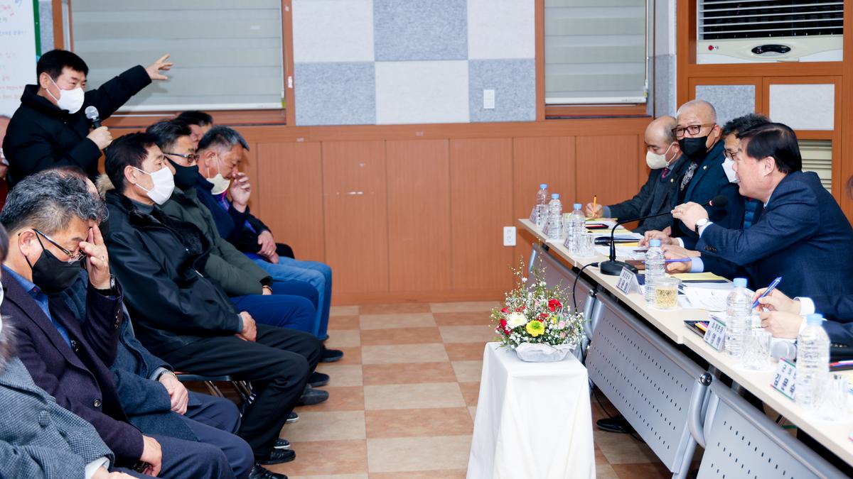 율곡,초계,적중면 군민과의 대화
