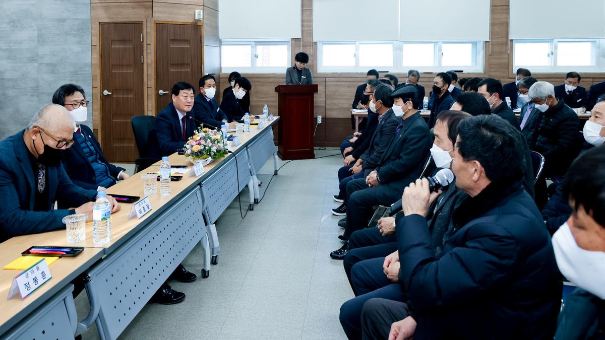 율곡,초계,적중면 군민과의 대화