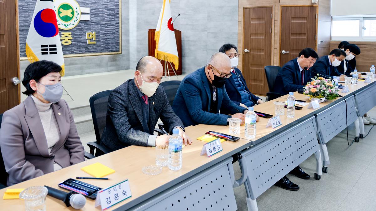율곡,초계,적중면 군민과의 대화