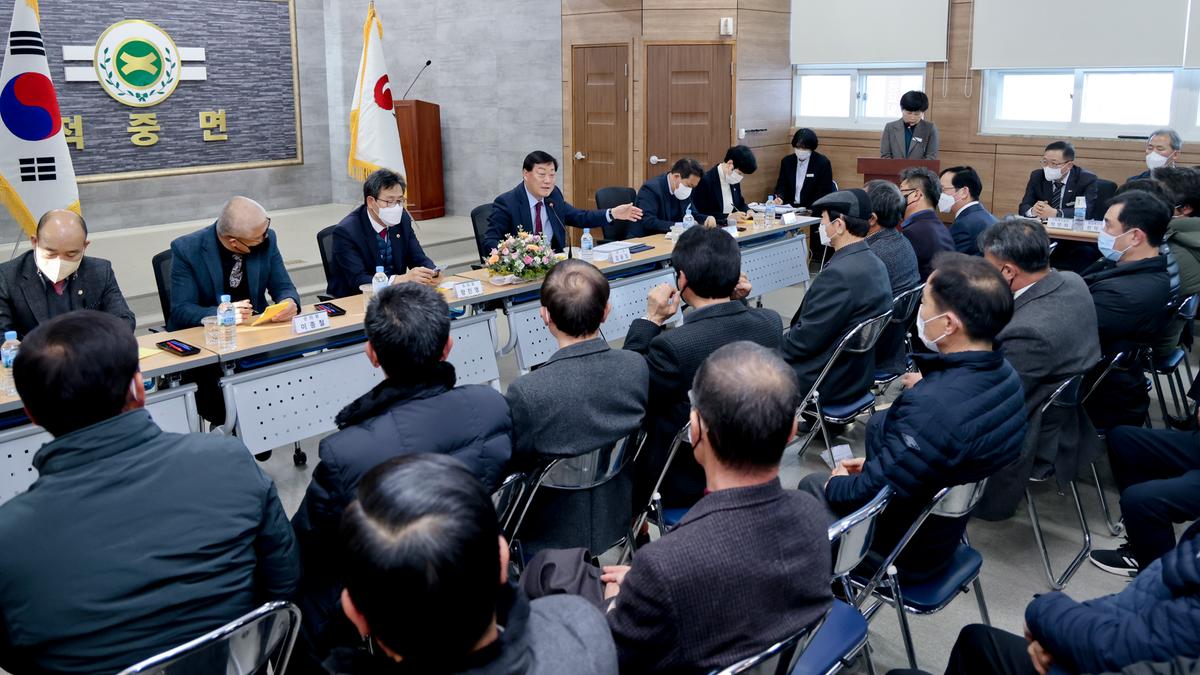 율곡,초계,적중면 군민과의 대화