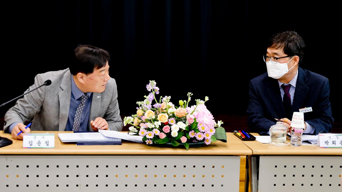 쌍백,삼가,가회면 군민과의 대화