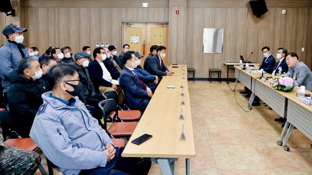 쌍백,삼가,가회면 군민과의 대화