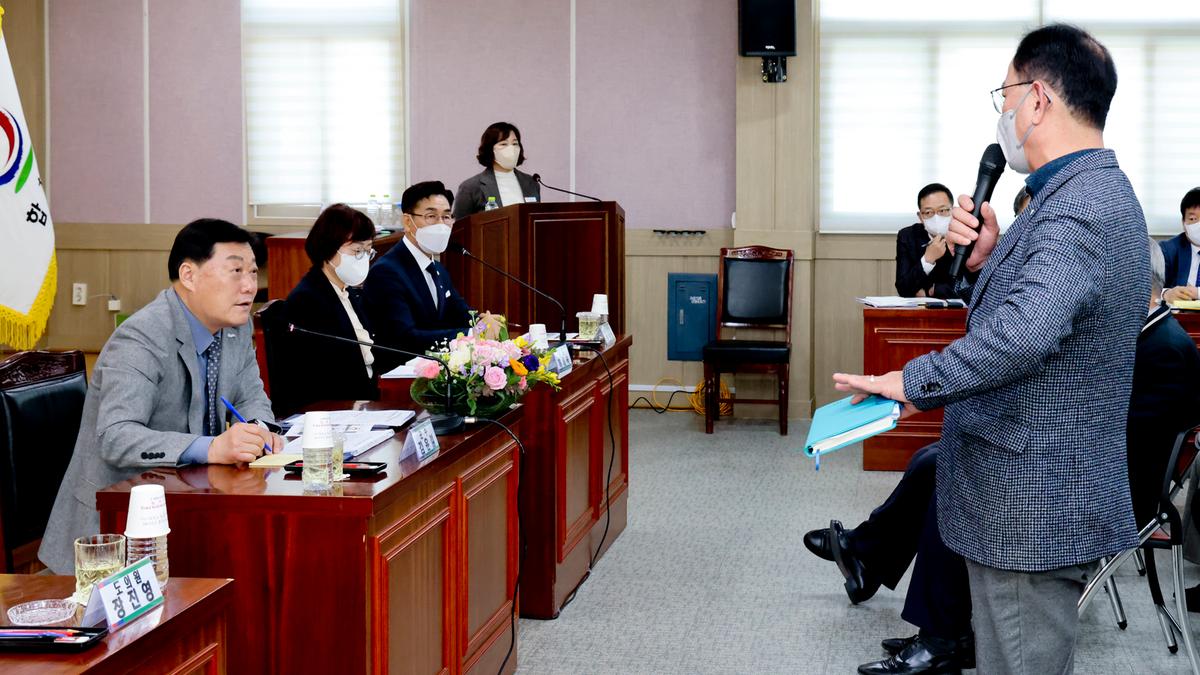 쌍백,삼가,가회면 군민과의 대화