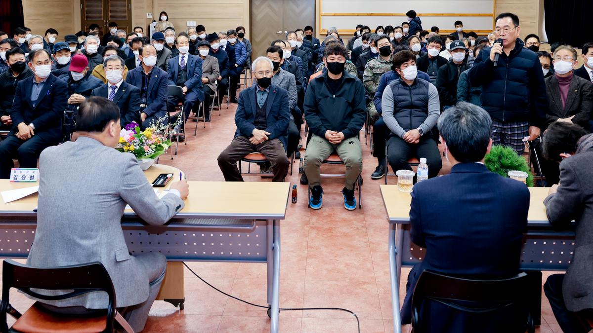 대양,합천읍 군민과의 대화