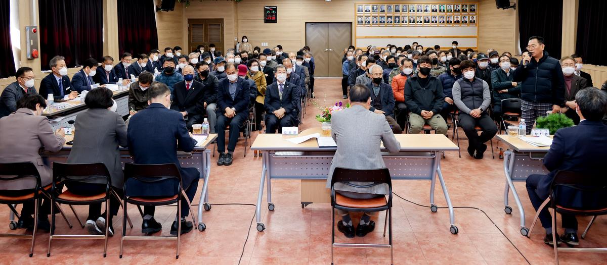 대양,합천읍 군민과의 대화
