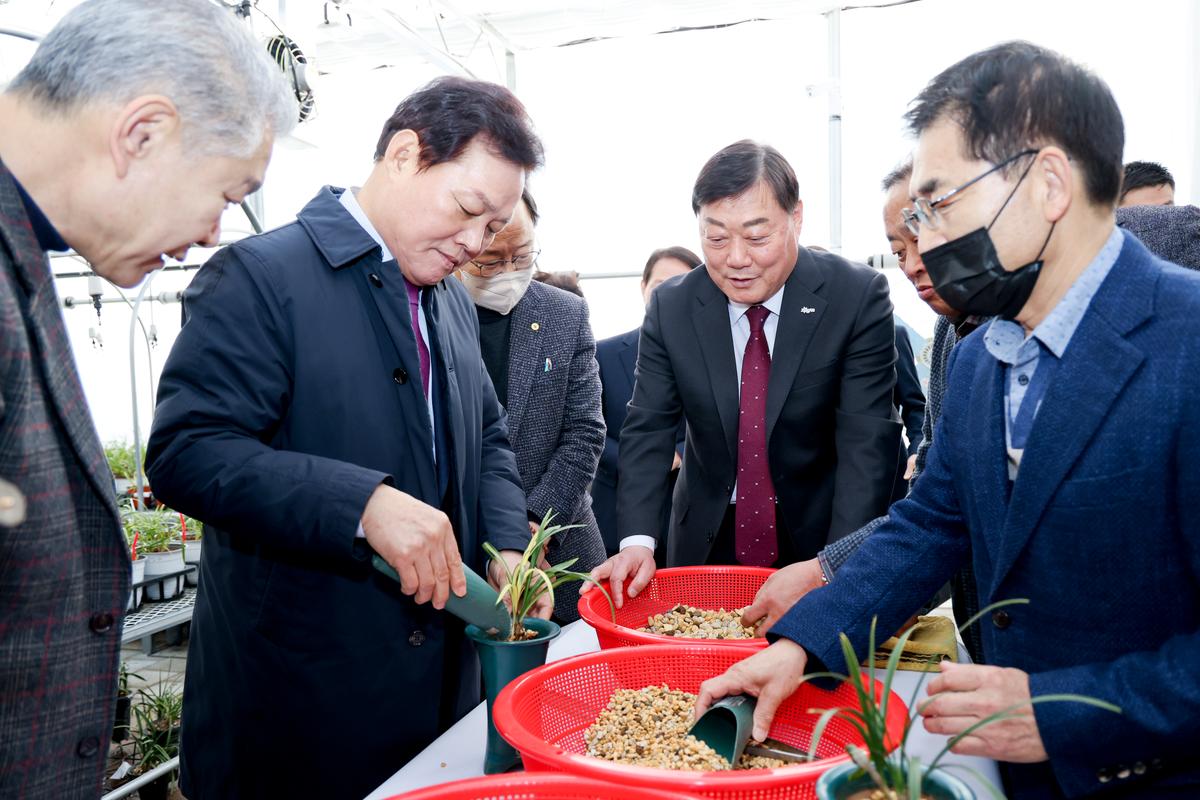 도지사와 현장방문