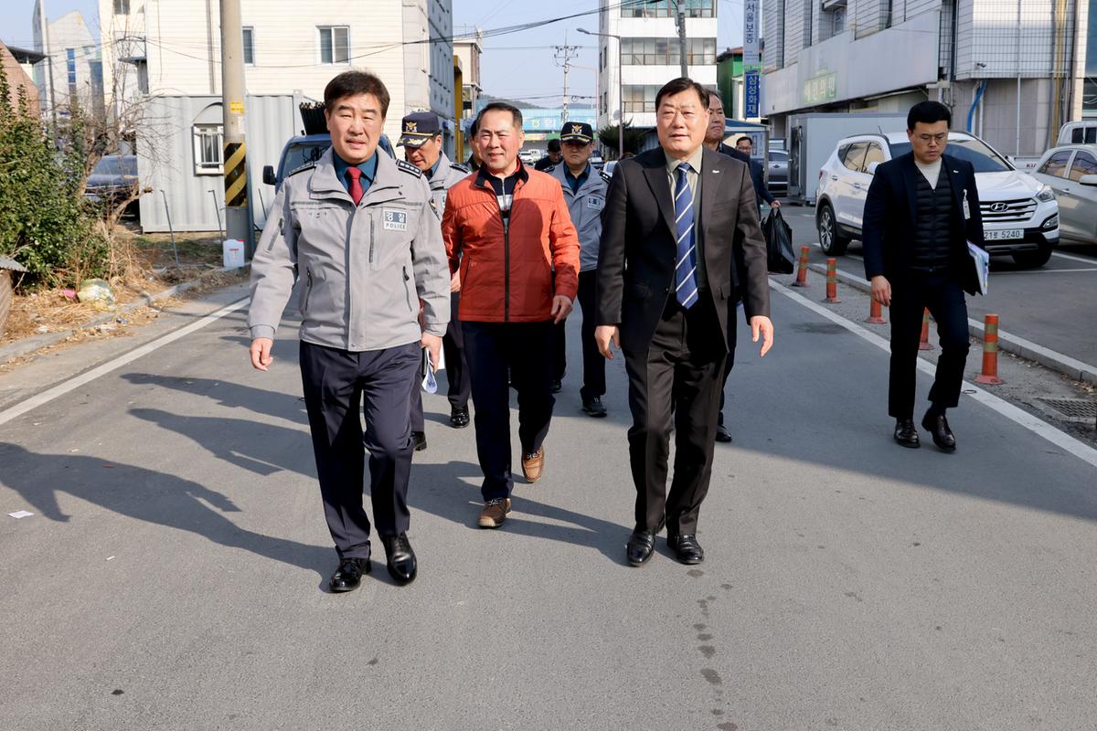 합천군 지역치안협의회 합천읍 범죄취약지 환경개선 합동점검
