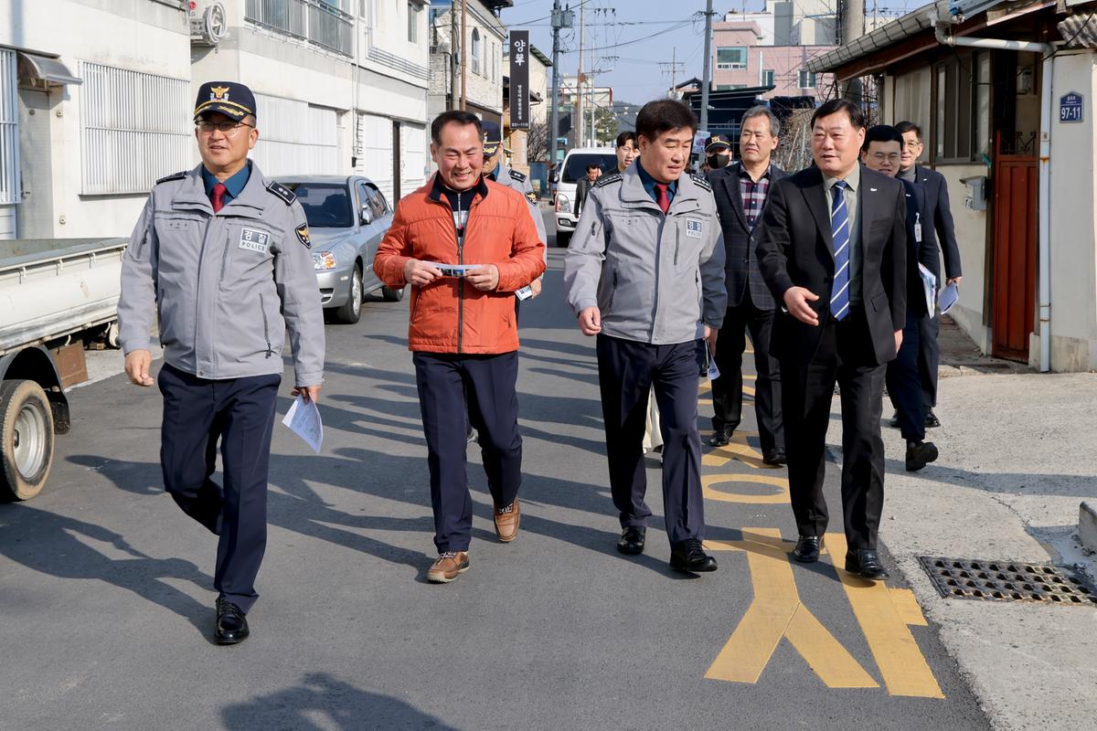 합천군 지역치안협의회 합천읍 범죄취약지 환경개선 합동점검
