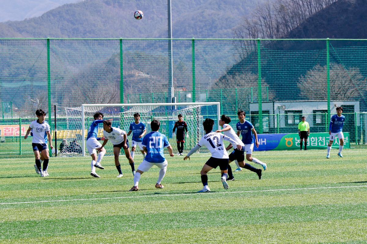 춘계 전국고등축구대회 시상식