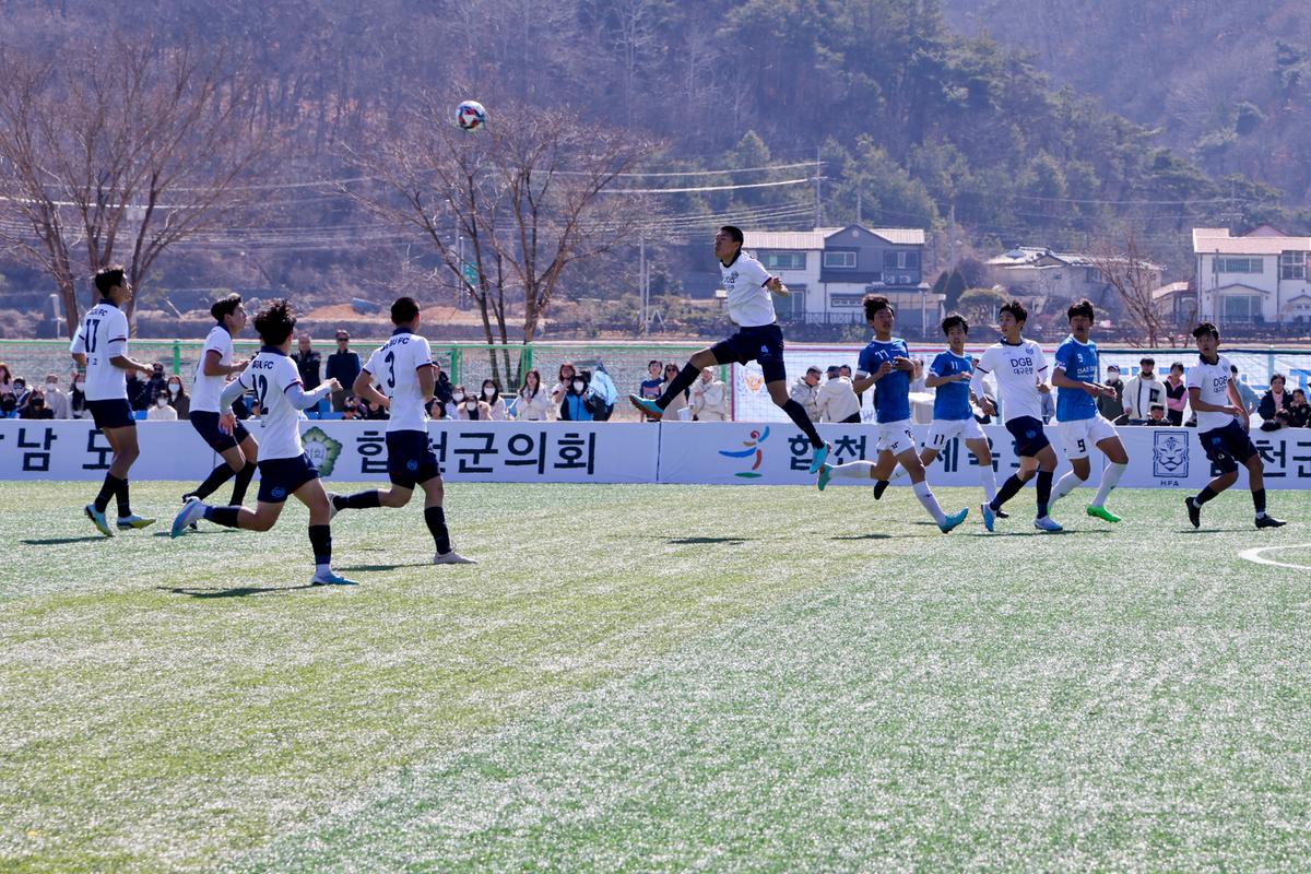 춘계 전국고등축구대회 시상식