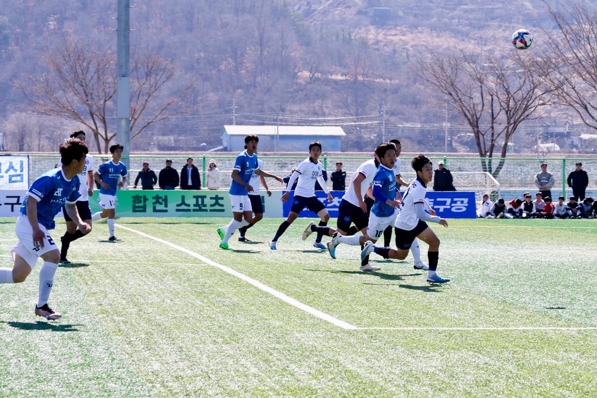 춘계 전국고등축구대회 시상식