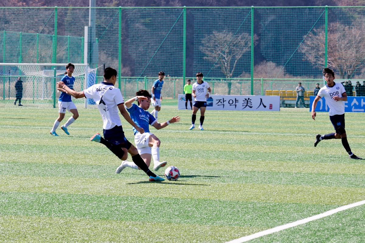 춘계 전국고등축구대회 시상식