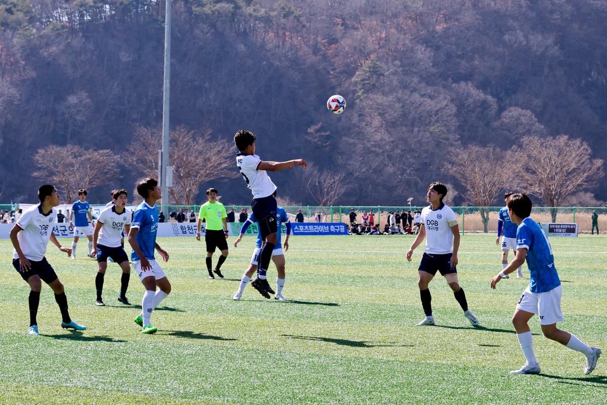 춘계 전국고등축구대회 시상식