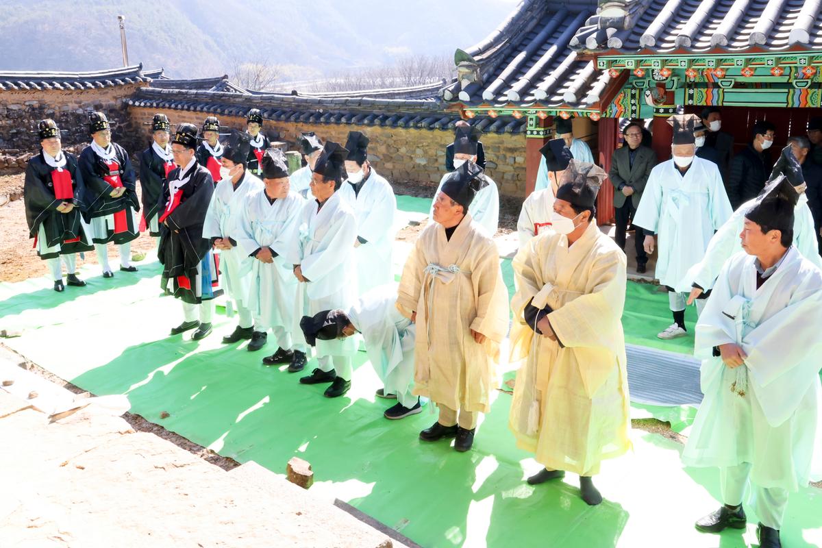 향교 춘기석전대제(춘향제) 봉행