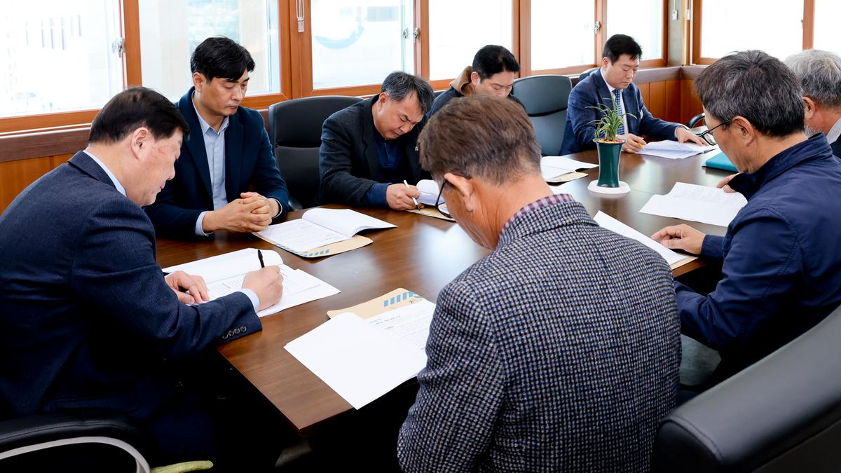 관내 건설협회 사업추진 정책 간담회