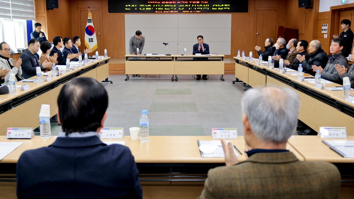 전직 농업기술센터 공직자 간담회