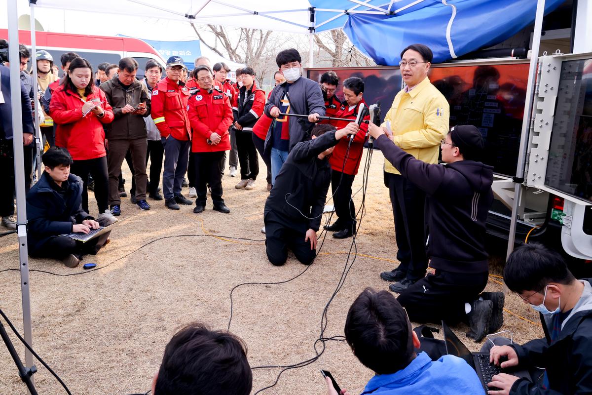 산불진화현장