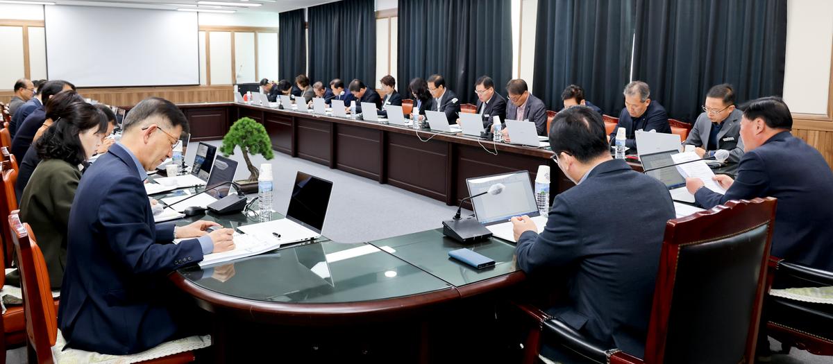 군수주재 확대 간부회의