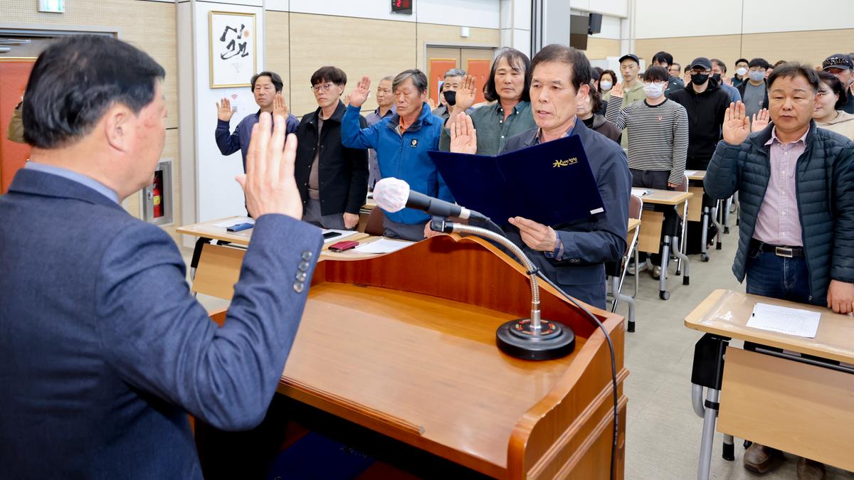 제17기 새 합천 미래농업대학 입학식