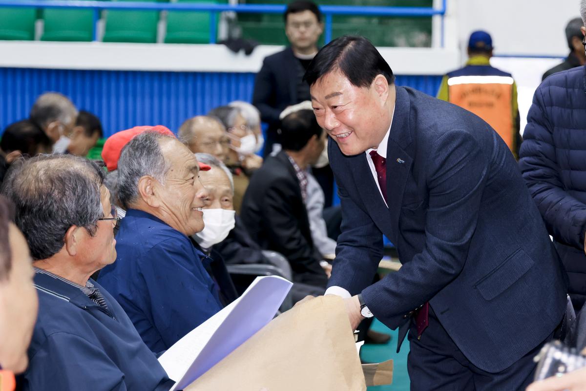 합천군 노인회 정기총회