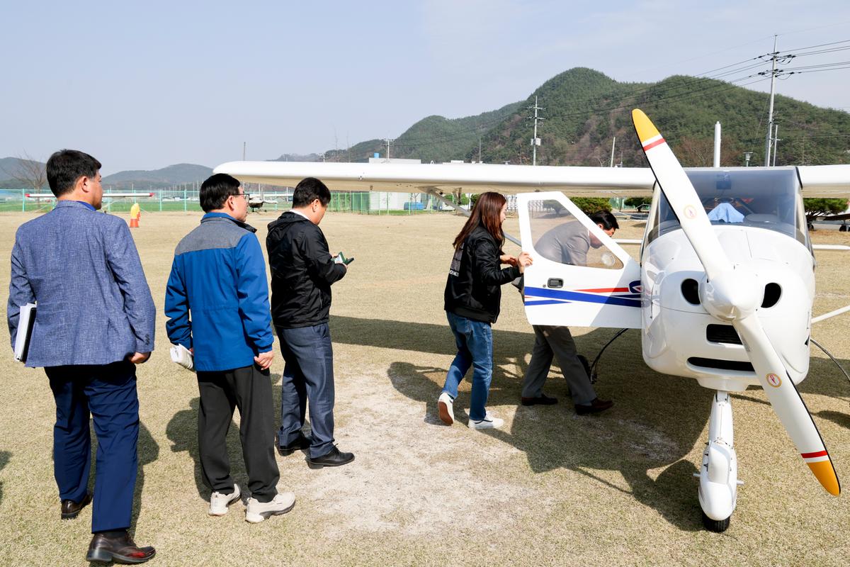 합천항공스쿨 현장방문