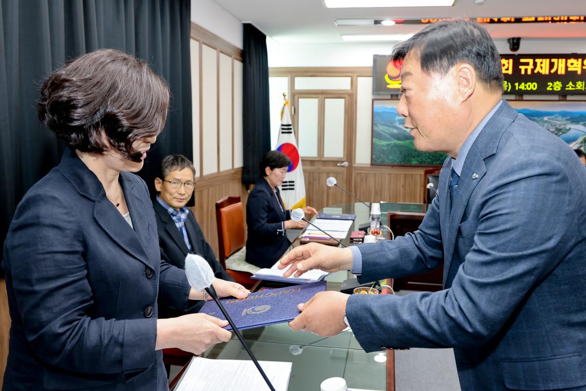 제1회 규제개혁위원회