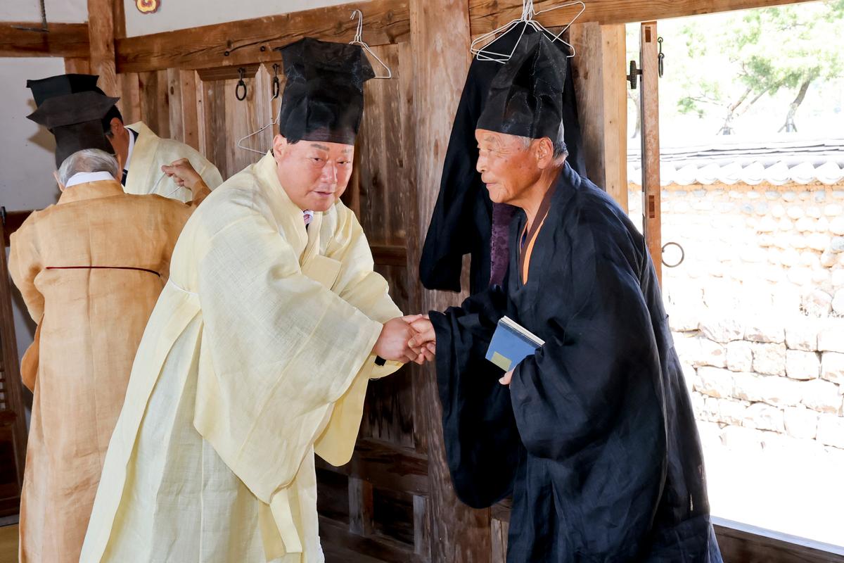 남명조식 선생 향례 행사