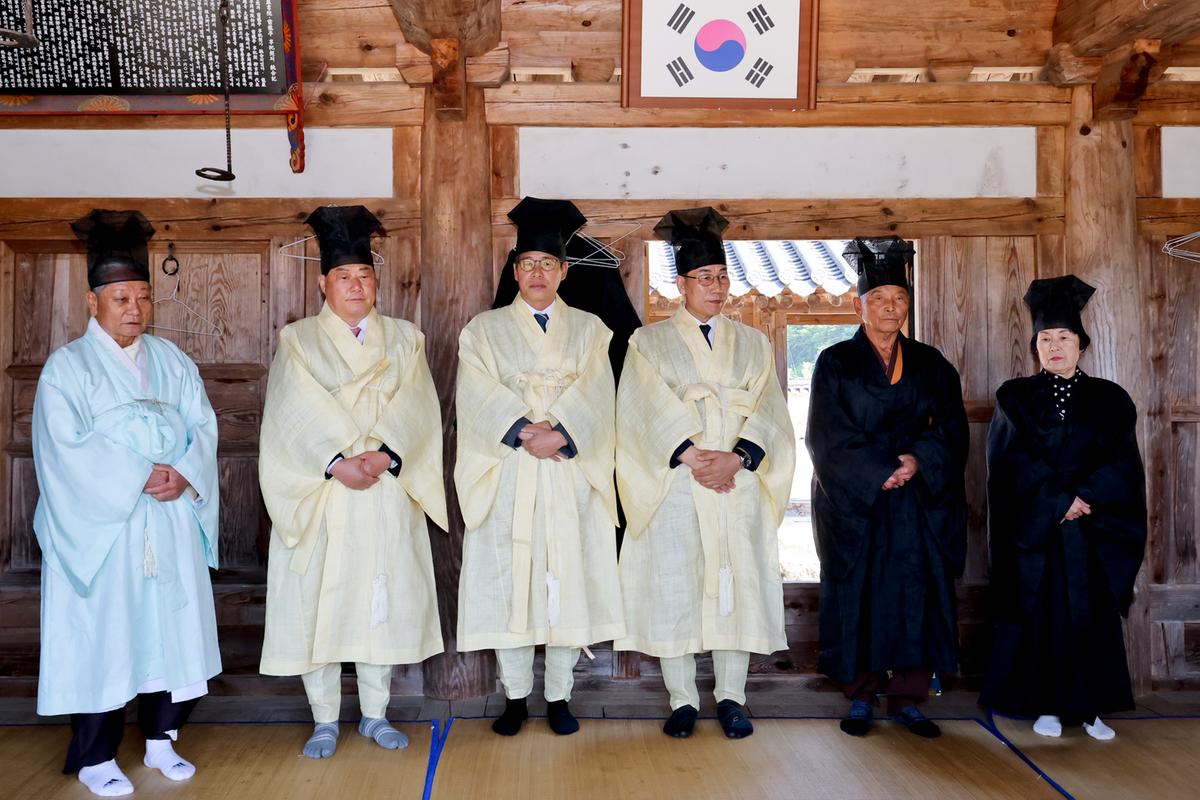 남명조식 선생 향례 행사