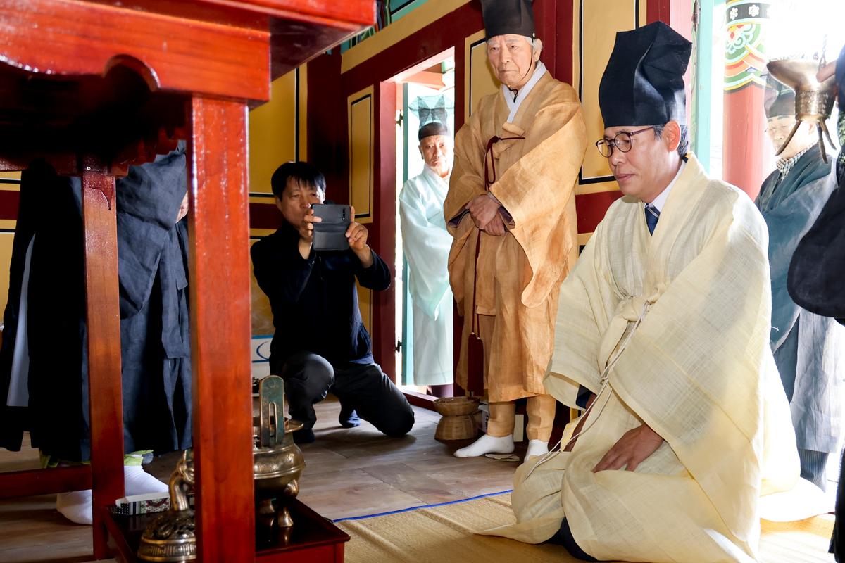 남명조식 선생 향례 행사