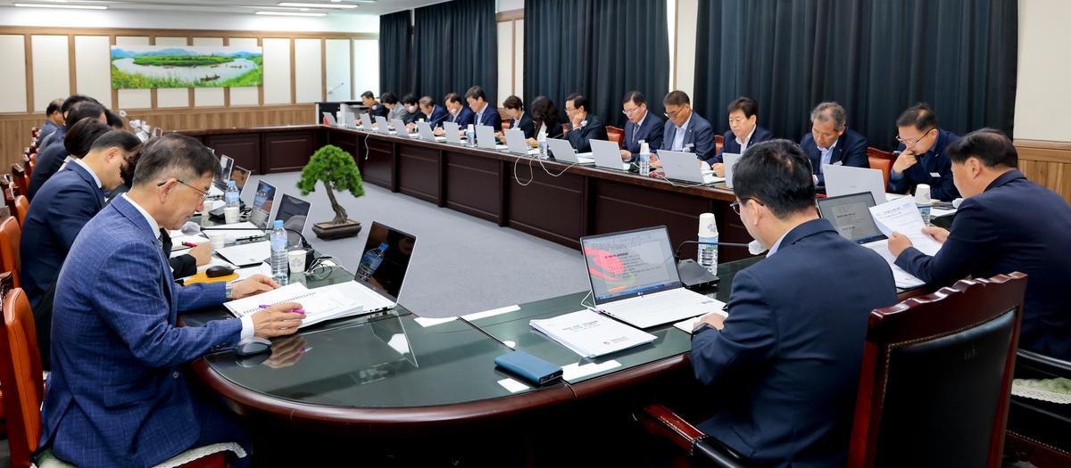 군수주재간부회의