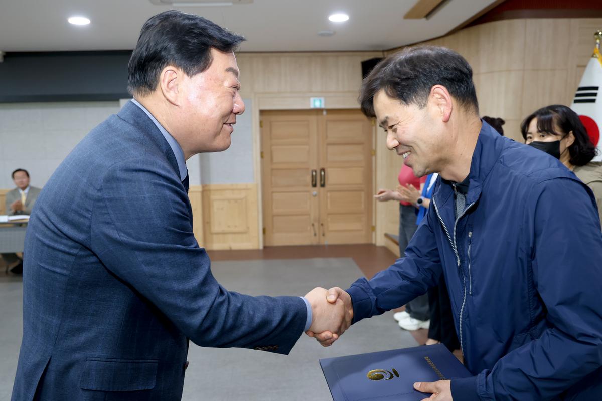 합천군 교육발전위원회 장학증서 수여식
