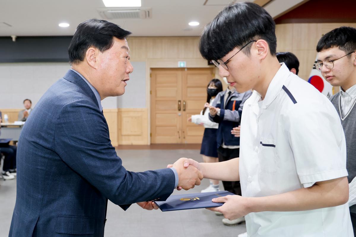 합천군 교육발전위원회 장학증서 수여식