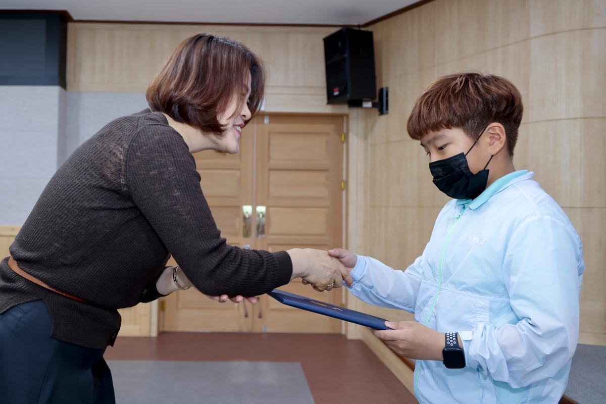 합천군 교육발전위원회 장학증서 수여식