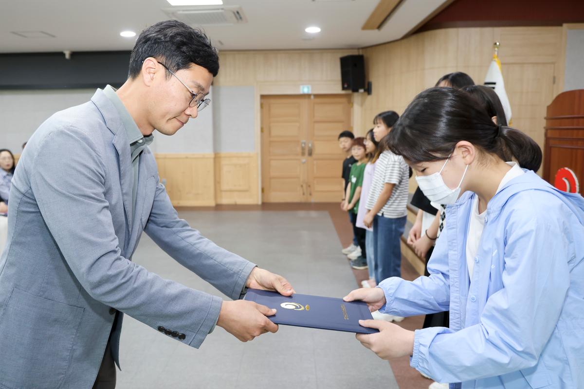 합천군 교육발전위원회 장학증서 수여식