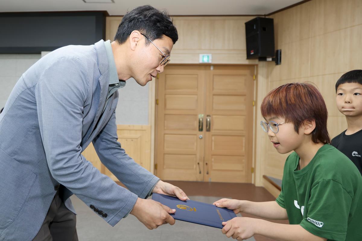 합천군 교육발전위원회 장학증서 수여식